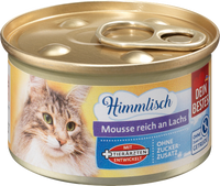 Nat kattenvoer mousse rijk aan zalm, hemels, 85 g