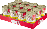 Nassfutter Katze reich an Geflügel mit Leber in Sauce, Multipack (12x415 g), 4,98 kg
