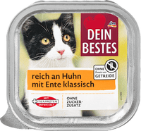 Nat kattenvoer rijk aan kip met eend, 100 g