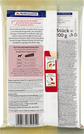 Snack voor honden, knabbelstrips, 200 g