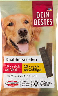 Snack voor honden, knabbelstrips, 200 g