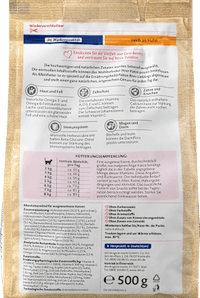 Droog kattenvoer met kip, Naturverliebt, 500 g