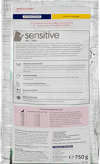 Droogvoer voor katten met gevogelte, 750 g