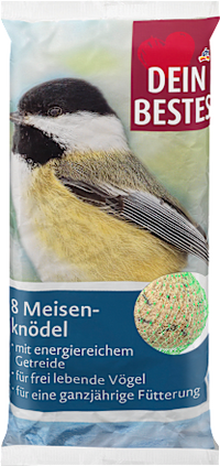 Vogelfutter Meisenknödel mit Netz (8 Stück), 720 g Dein Bestes
