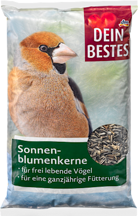 Vogelfutter Sonnenblumenkerne, 1 kg