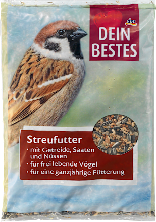 Vogelfutter Streufuttermischung, 1 kg