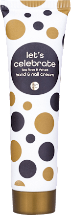 Geschenkset "let´s celebrate" Handcreme & Seife "Kleeblatt", schwarz-weiß-gold, 1 St