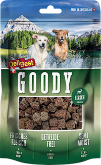 Hundeleckerli mit Hirsch, Goody, 100 g