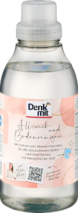 Allzweck- und Bodenreiniger Natron Meeresmineralien, 600 ml Denkmit