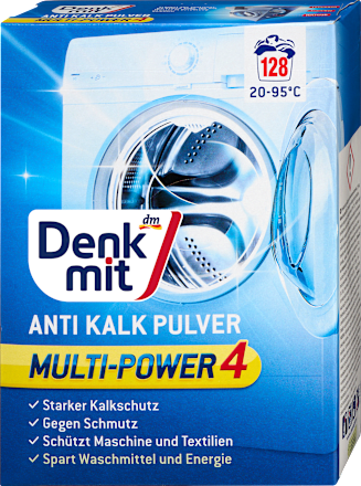 Antikalkpoeder voor wasmachines 128 WL, 1,5 kg