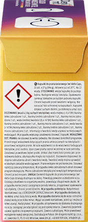 Colorwaschmittel 3in1 Aktiv Caps, 22 Wl