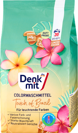 Colorwaschmittel Pulver Touch of Brazil, 30 Wl
