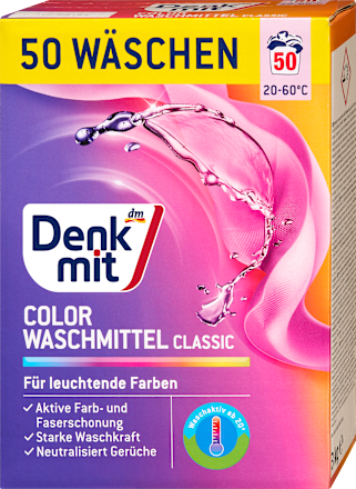 Colorwaschmittel Pulver, 50 Wl