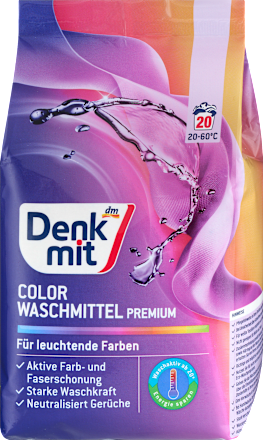 Colorwaschmittel Pulver, 20 Wl