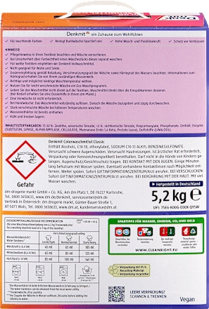 Colorwaschmittel Pulver, 80 Wl