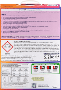 Colorwaschmittel Pulver, 80 Wl