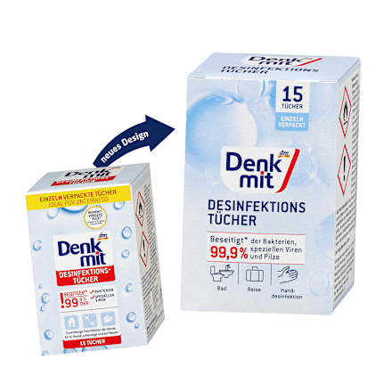 Desinfecterende doekjes, 15 stuks