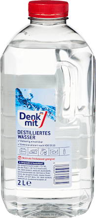 Destilliertes Wasser, 2 l