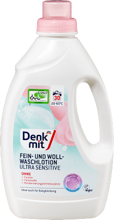 Delicate &amp; Wol Wasmiddel Lotion Ultra Gevoelig, 30 Wl