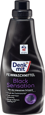 Black Sensation vloeibaar wasmiddel, 40 Wl