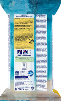 Feuchte Allzwecktücher Lemon, 80 St Denkmit
