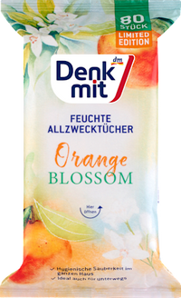 Feuchte Allzwecktücher Orange Blossom, 80 St