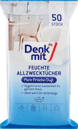 Vochtige allesreinigers Pure Freshness, 50 stuks