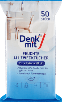 Vochtige allesreinigers Pure Freshness, 50 stuks