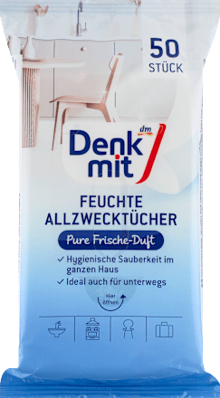 Feuchte Allzwecktücher Pure Frische, 50 St