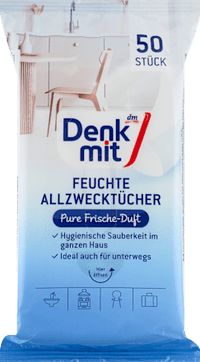 Vochtige allesreinigers Pure Freshness, 50 stuks