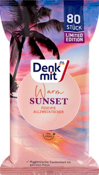 Feuchte Allzwecktücher Warm Sunset, 80 St