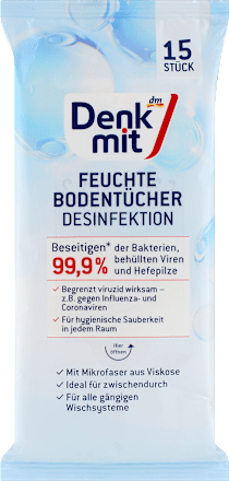 Feuchte Bodentücher Desinfektion, 15 St