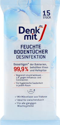 Feuchte Bodentücher Desinfektion, 15 St