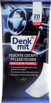 Feuchte Pflegetücher Cockpit, 20 St