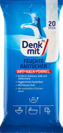 Feuchte Reinigungstücher Bad, 20 St