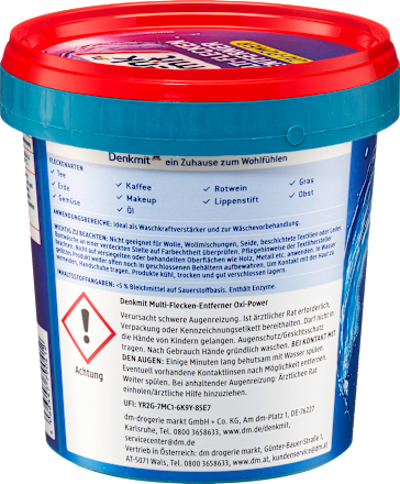 Fleckenentferner Oxi Power, 750 ml Denkmit