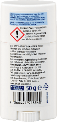 Fleckenentferner-Stift Power Stick, 50 g