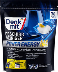 Afwasmiddeldoppen Power Energy, 30 stuks