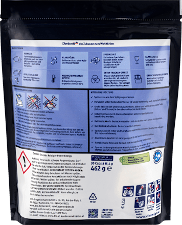 Afwasmiddeldoppen Power Energy, 30 stuks