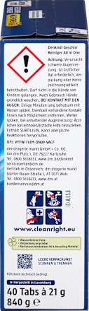 Multi-Power afwastabletten, 40 stuks