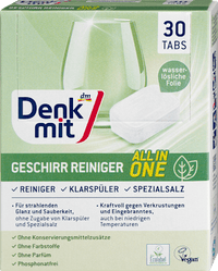 Geschirrspülmittel-Tabs nat, 30 St Denkmit