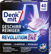 Geschirrspülmittel-Tabs Revolution, 40 St