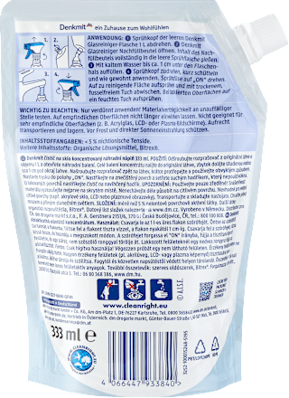 Glasreiniger Konzentrat Nachfüllpack, 333 ml