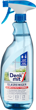 Glasreiniger mit Glanzschutz-Formel, 1 l Denkmit
