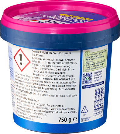 Multi-Fleckenentferner Oxi Power, 750 g