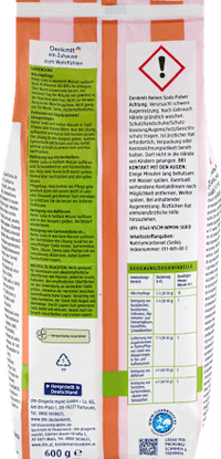 Reines Sodapulver, 600 g Denkmit