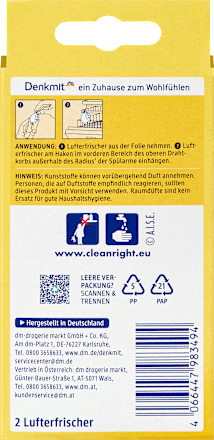 Spülmaschinen-Deo, Lemon&Mint, 2 St