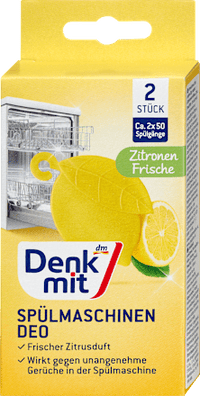 Spülmaschinen-Deo Zitronen-Frische, 2 St Denkmit