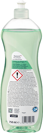 Aloë Vera Afwasmiddel (500+250 Gratis), 750 ml