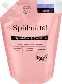 Spülmittel Feigenblüte & Basilikum Nachfüllbeutel, 600 ml